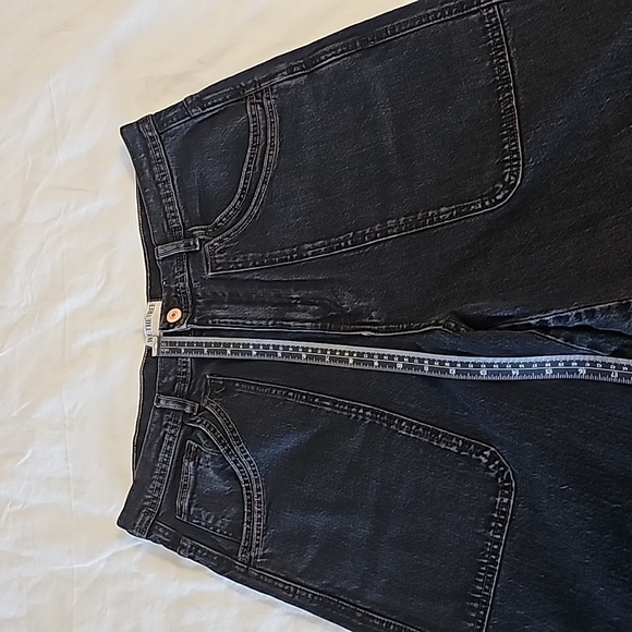 We the Free Piper Mid Rise Crop Wide Leg Jeans Size 31 - Picture 6 of 15